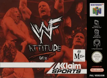 WWF Attitude (Germany) box cover front